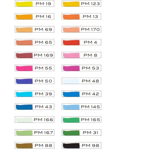 Prismacolor Premier Chisel/Fine Tip Art Markers 24 Marker Set with Carrying  Case (97)