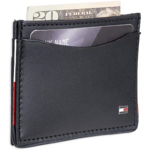 Tommy Hilfiger leather wallet - black - 31TL22X060